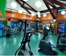 iage of fitness centre with exercise equipment