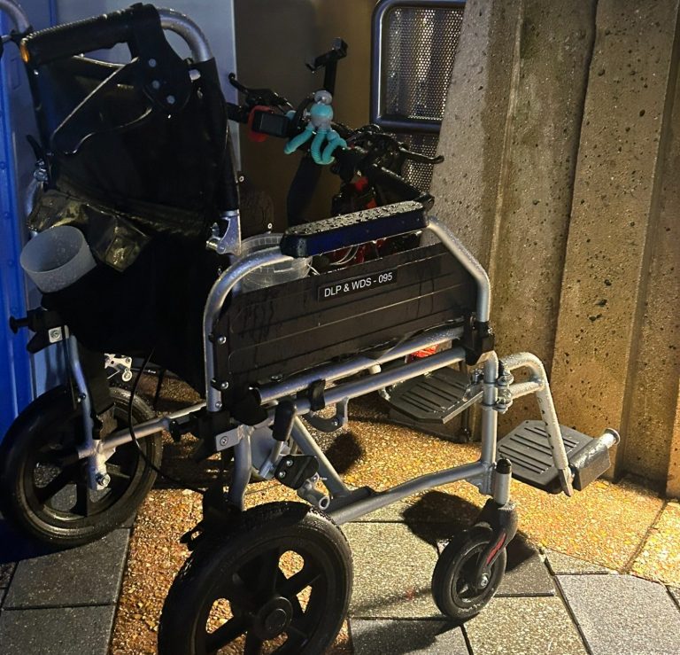 Image of a hire wheelchair