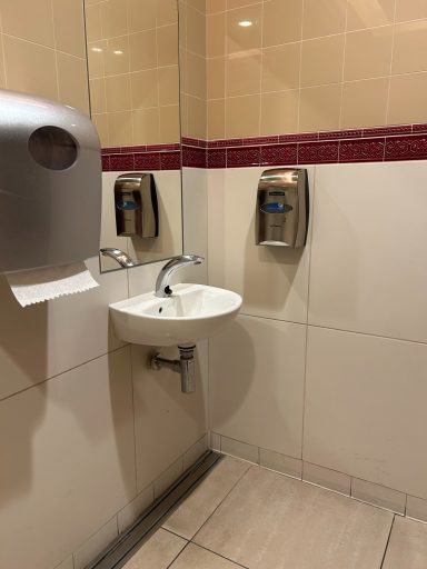 Image showing the interior of an accessible toilet cubicle